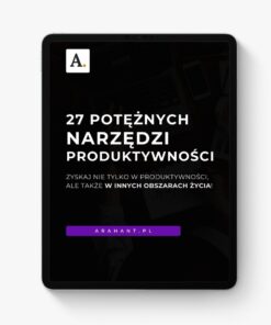 E-book "27 potężnych narzędzi produktywności"